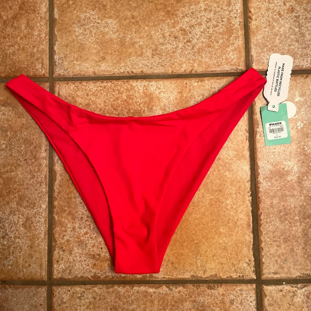 NTW RED BIKINI BOTTOM (L)